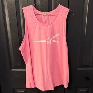 Zyia Active Women's Pink Muscle Tee